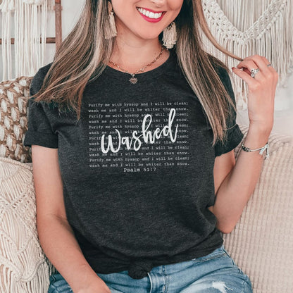 Washed Psalm 51 Tee