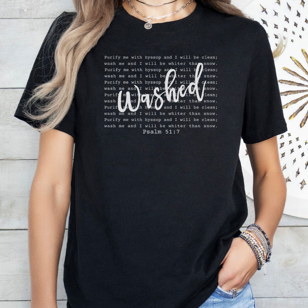 Washed Psalm 51 Tee