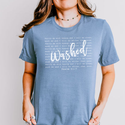 Washed Psalm 51 Tee
