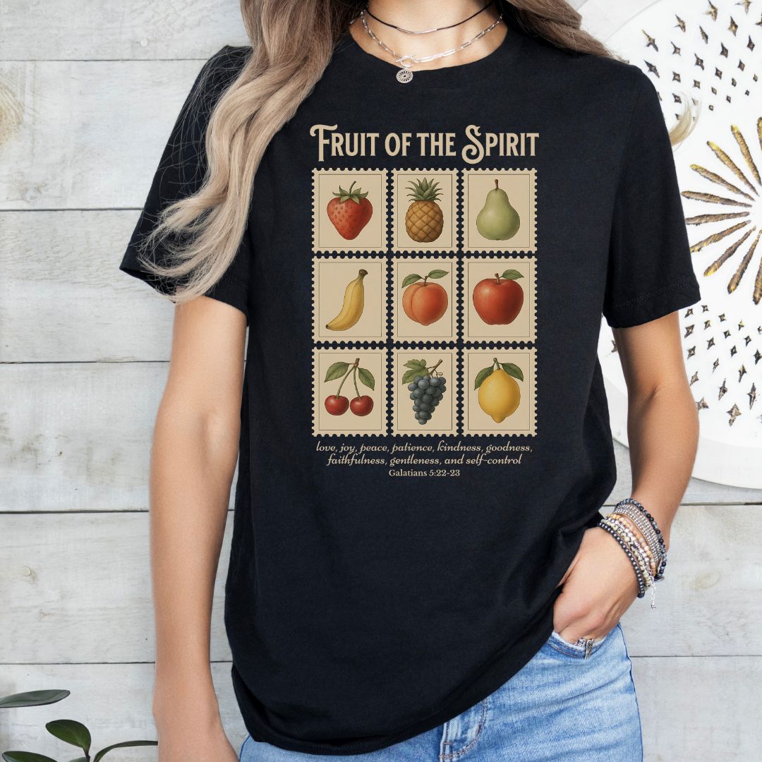 Vintage Stamps – Fruit of the Spirit Tee