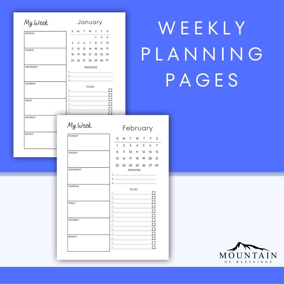 2026 Planner and Calendar