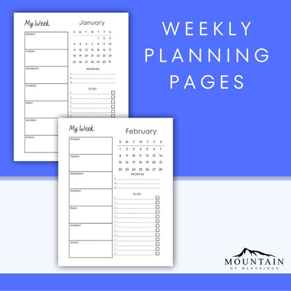 2026 Planner and Calendar