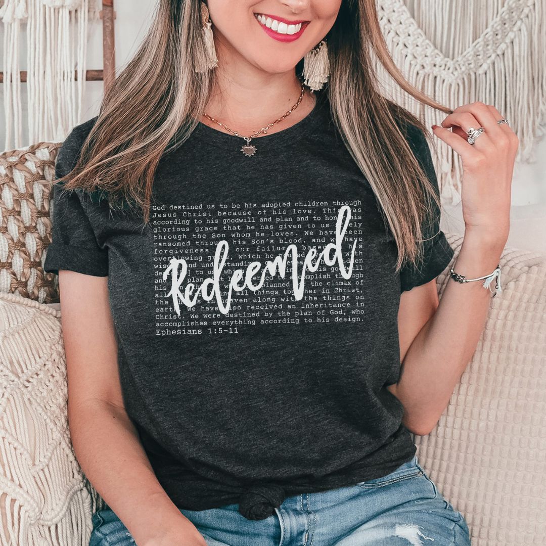 Redeemed Scripture Tee