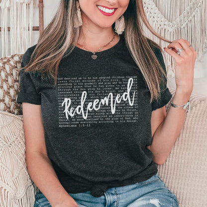 Redeemed Scripture Tee