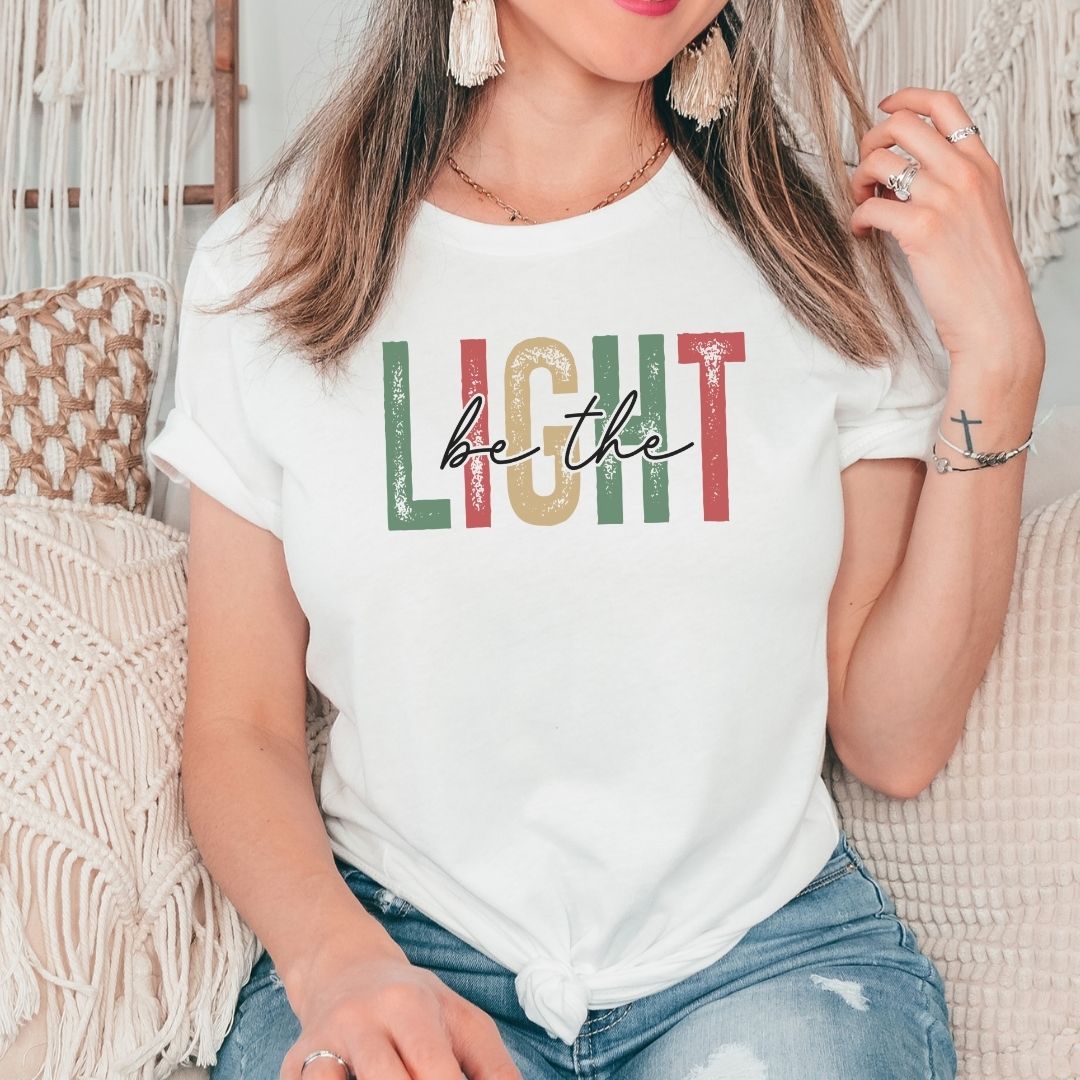 Be the Light Christmas Tee
