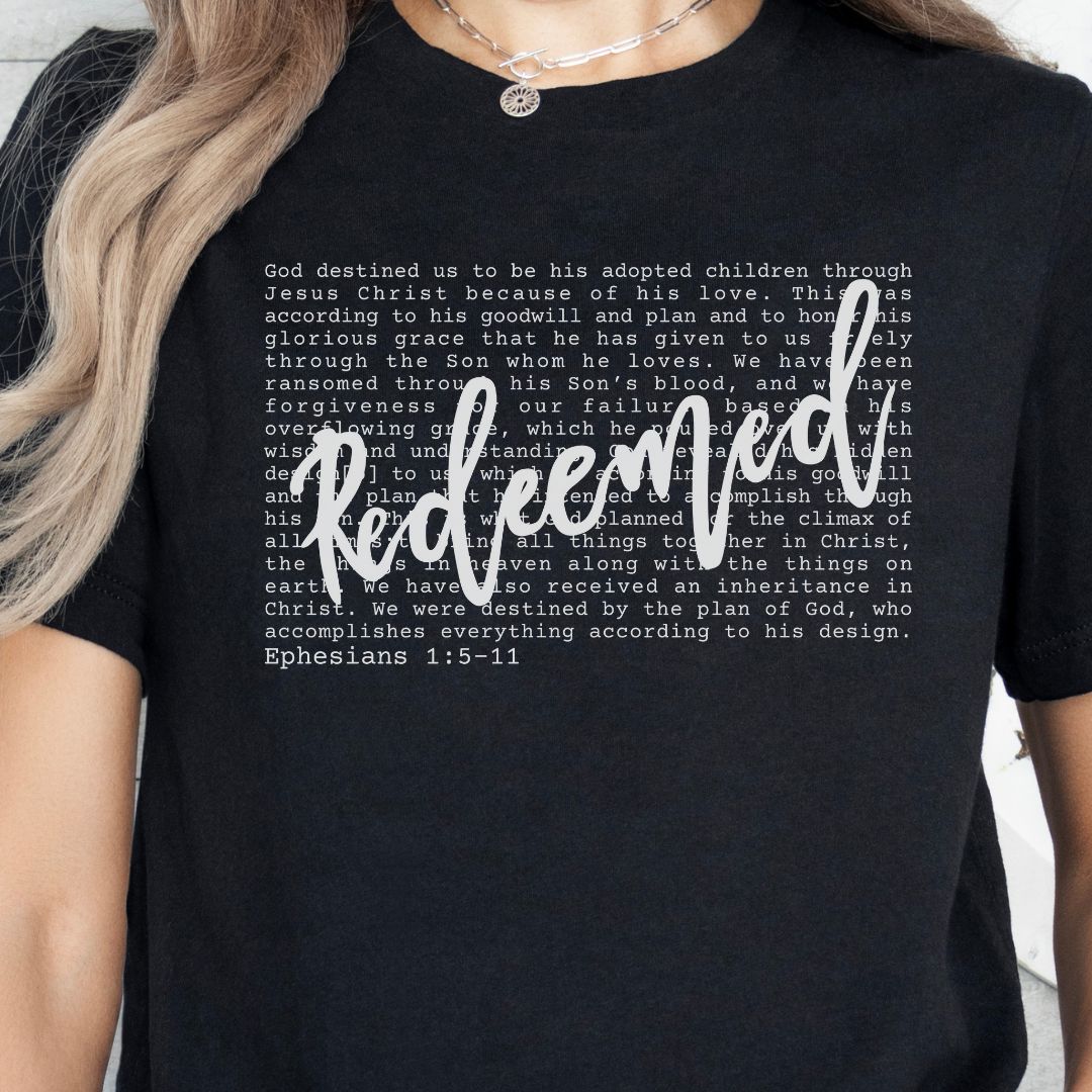 Redeemed Scripture Tee