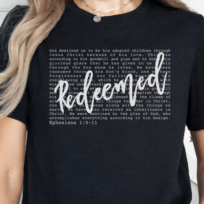 Redeemed Scripture Tee
