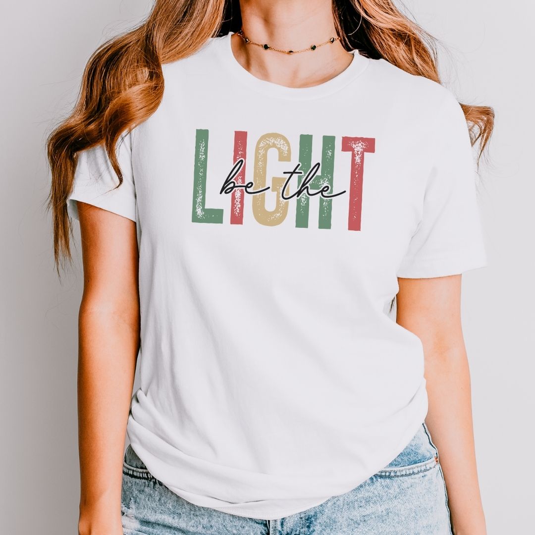 Be the Light Christmas Tee