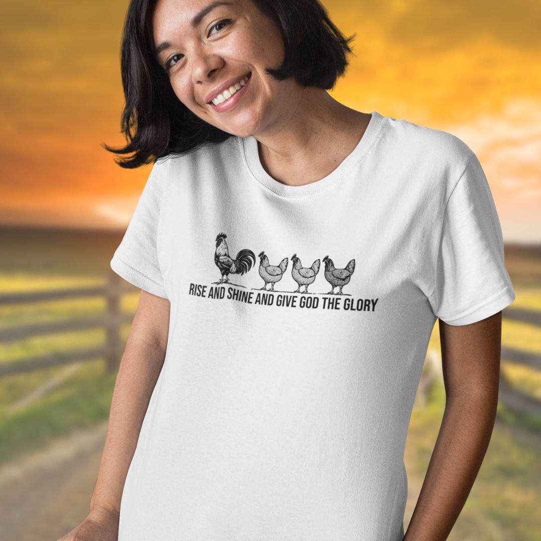 Rise and Shine Chicken Tee