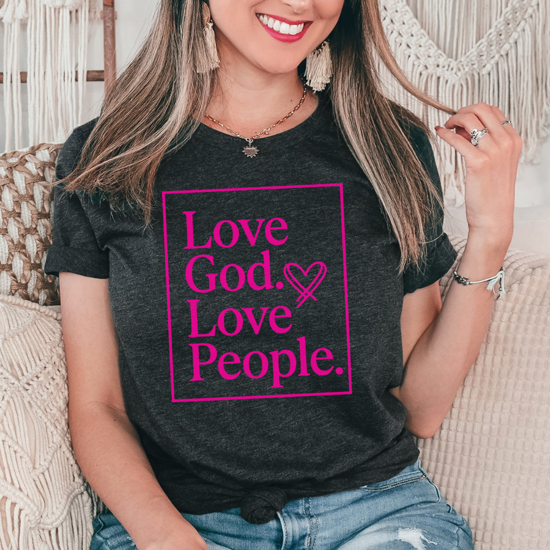 Love God Love People Tee