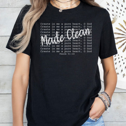 Made Clean Psalm 51 Tee