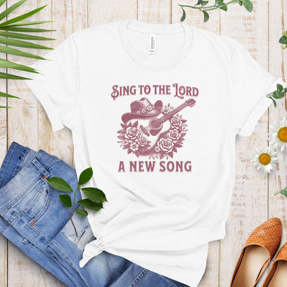 Sing to the Lord a New Song Tee