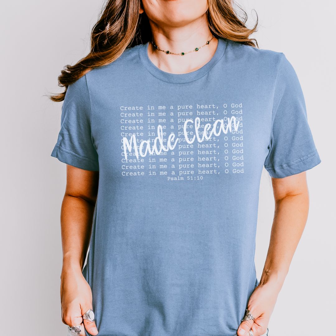 Made Clean Psalm 51 Tee