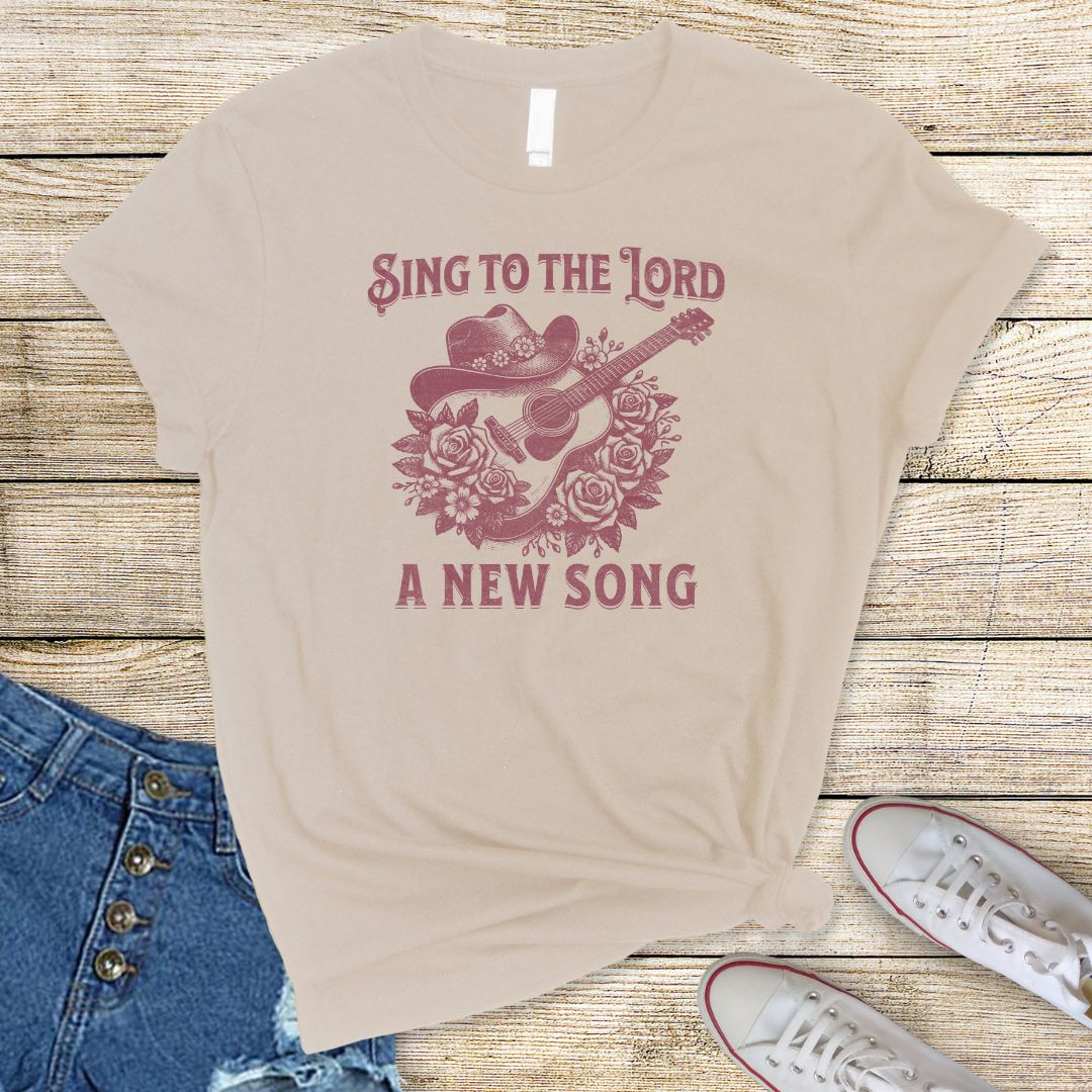 Sing to the Lord a New Song Tee