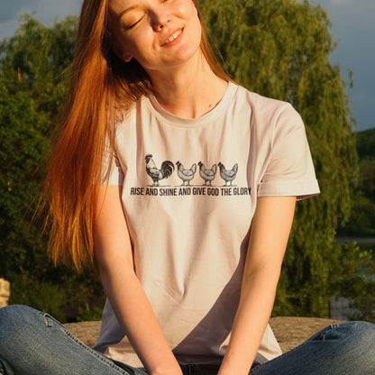 Rise and Shine Chicken Tee