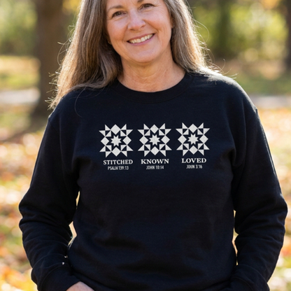 Stitched, Known, and Loved Sweatshirt
