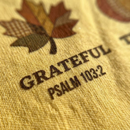 Grateful Thankful Blessed Fall Tee