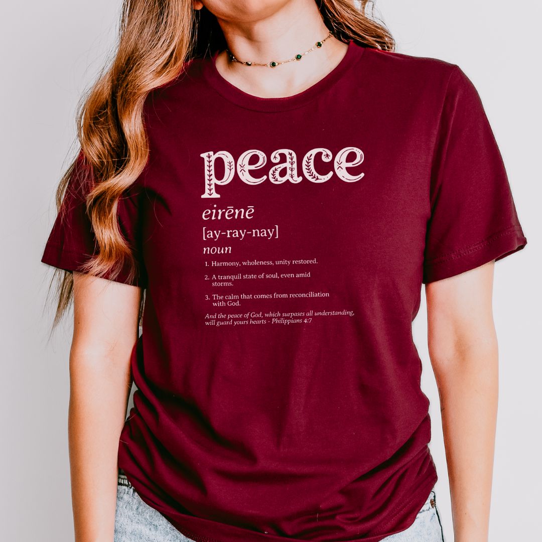 Definition of Peace Tee