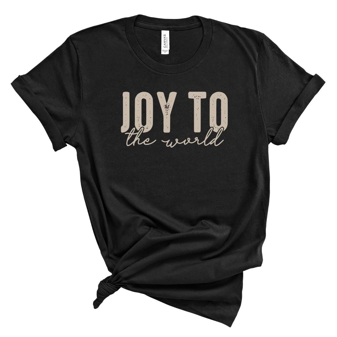 Joy to the World (Dark) Tee