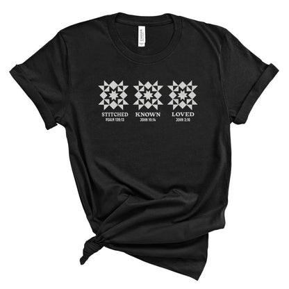 Stitched, Known, Loved Quilt Tee