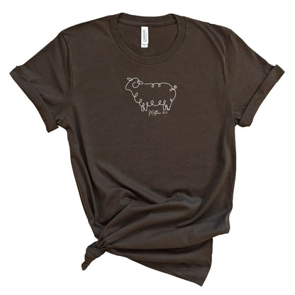 Matthew 18:13 Sheep Tee