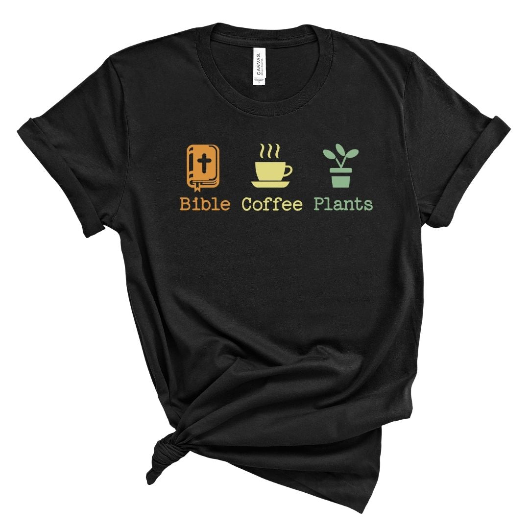 Bible Coffee Plants Tee