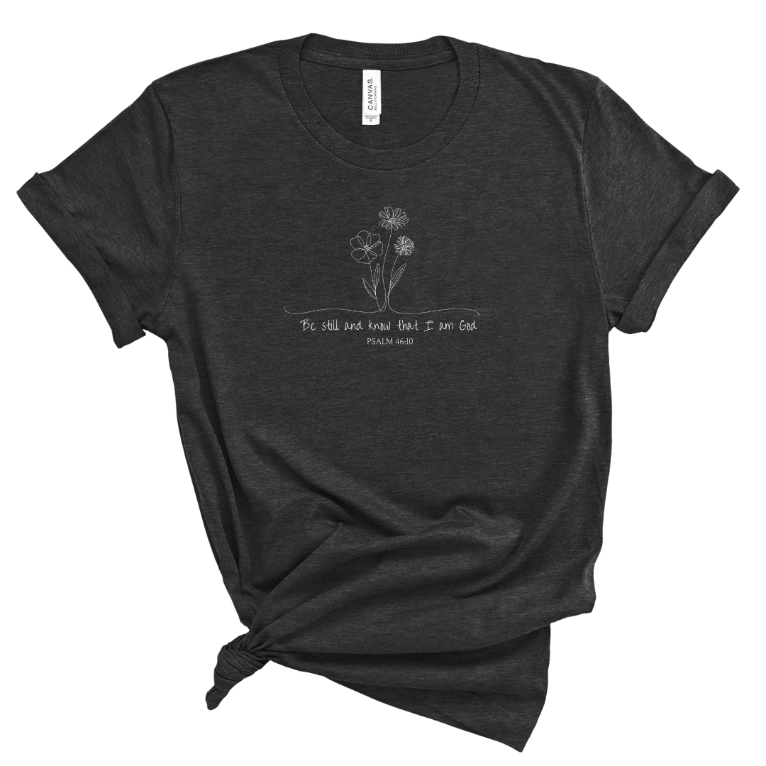 Be Still and Know Wildflower Tee
