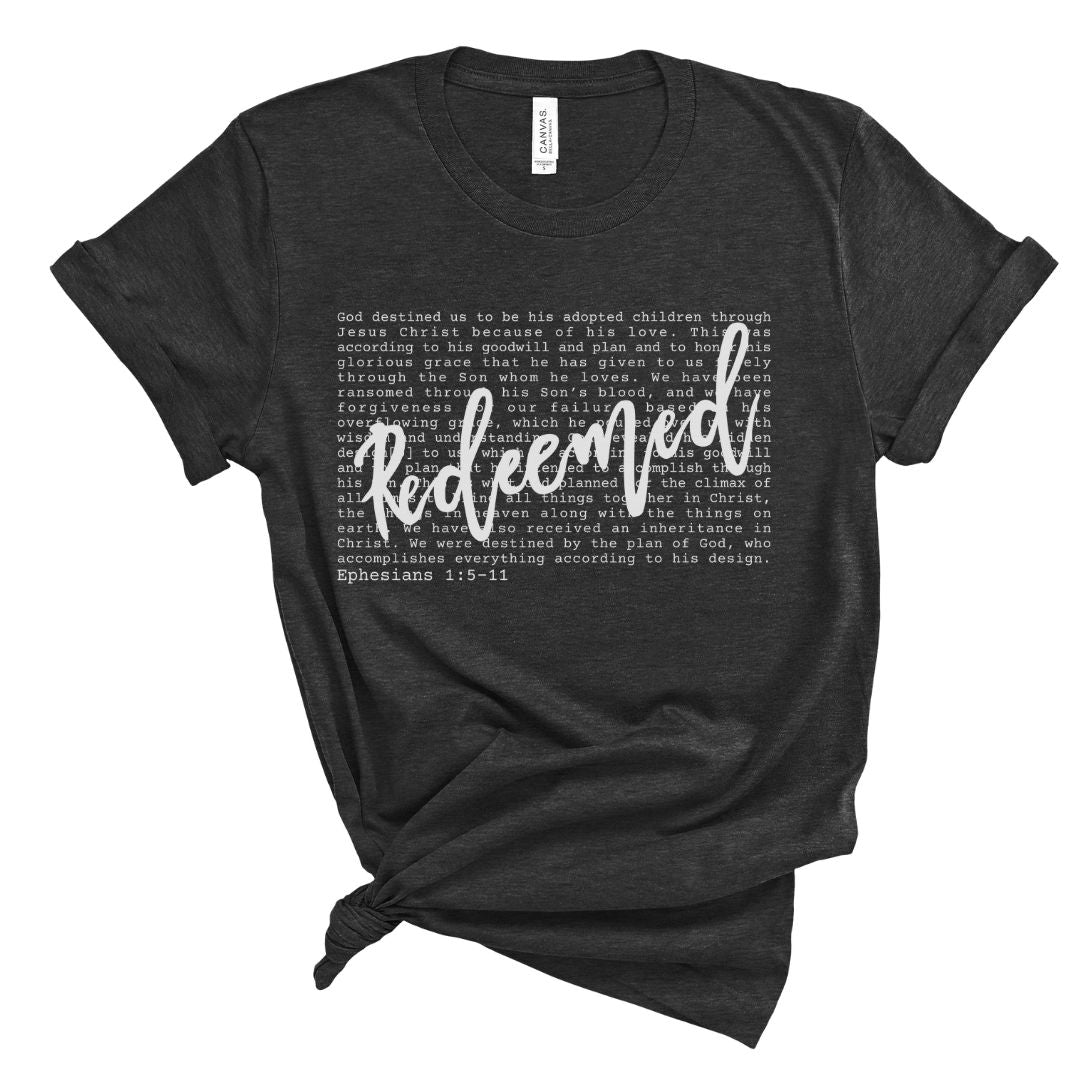 Redeemed Scripture Tee
