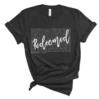Redeemed Scripture Tee