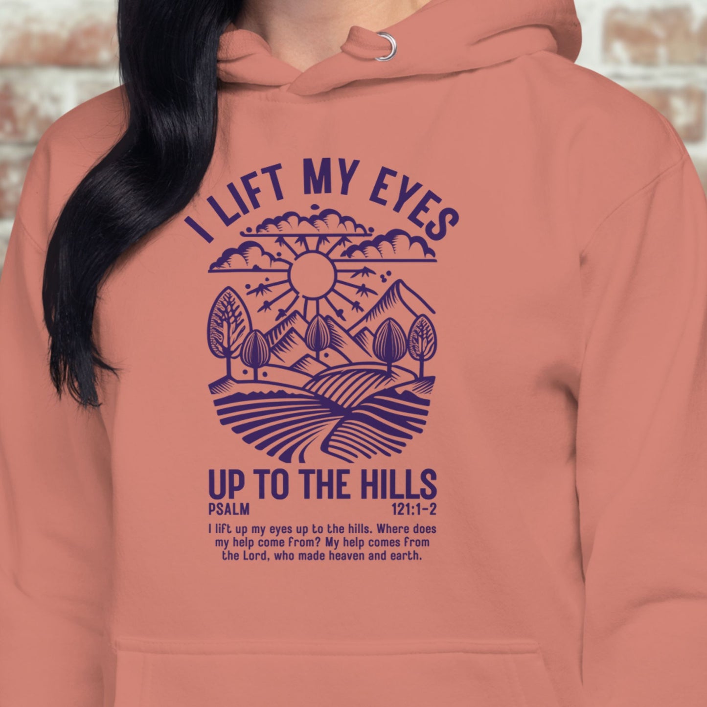 I Lift My Eyes: Hoodie