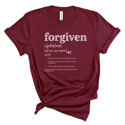 Definition of Forgiven Tee