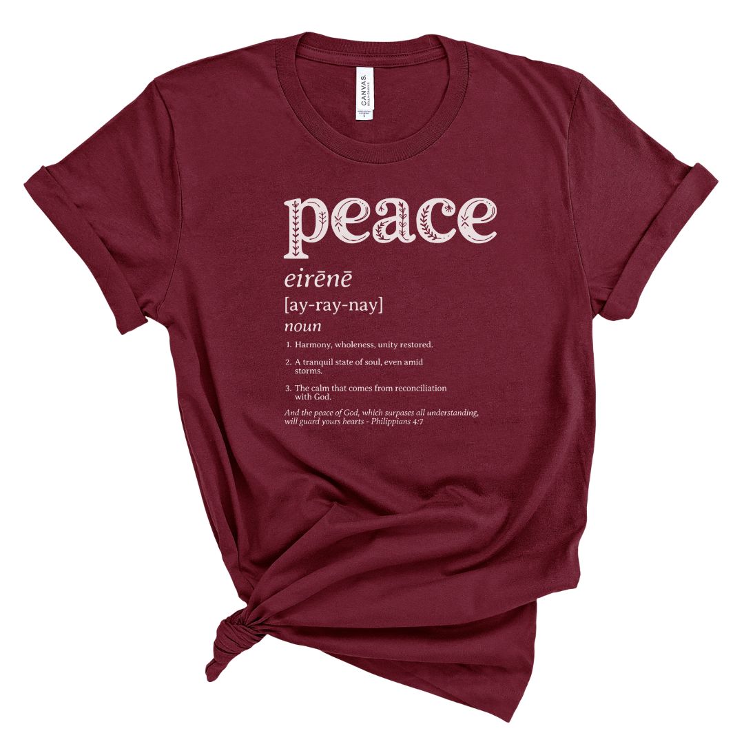 Definition of Peace Tee