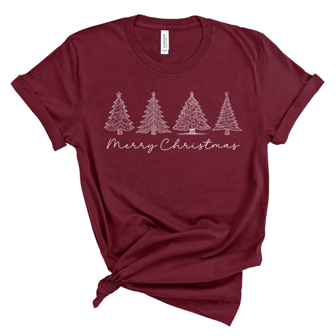 Merry Christmas Tree Tee