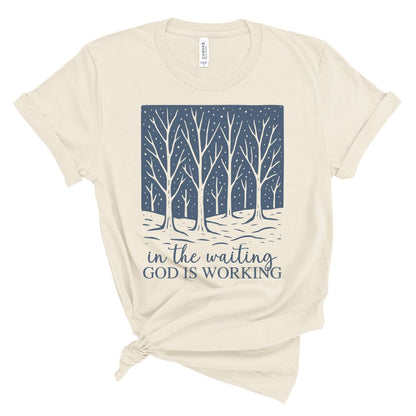 God Is Working Winter Tee
