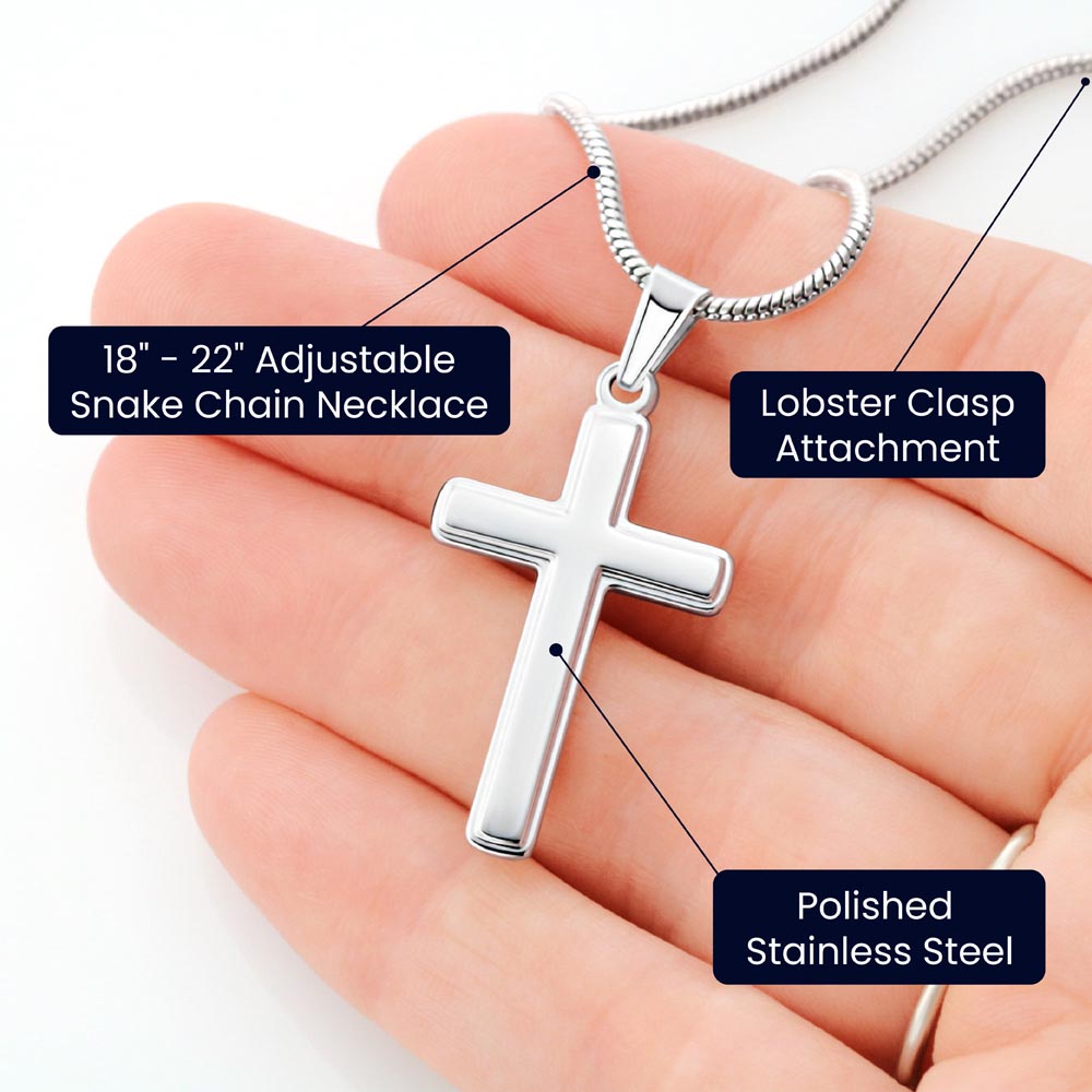 Personalized Cross Necklace