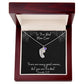 Engraved Baby Feet Necklace with Birthstones