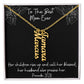 Proverbs 31:28 - Personalized Name Necklace