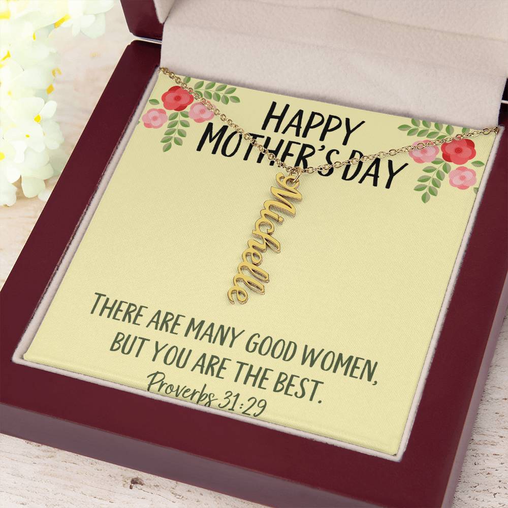 Custom Name Necklace- Mother's Day