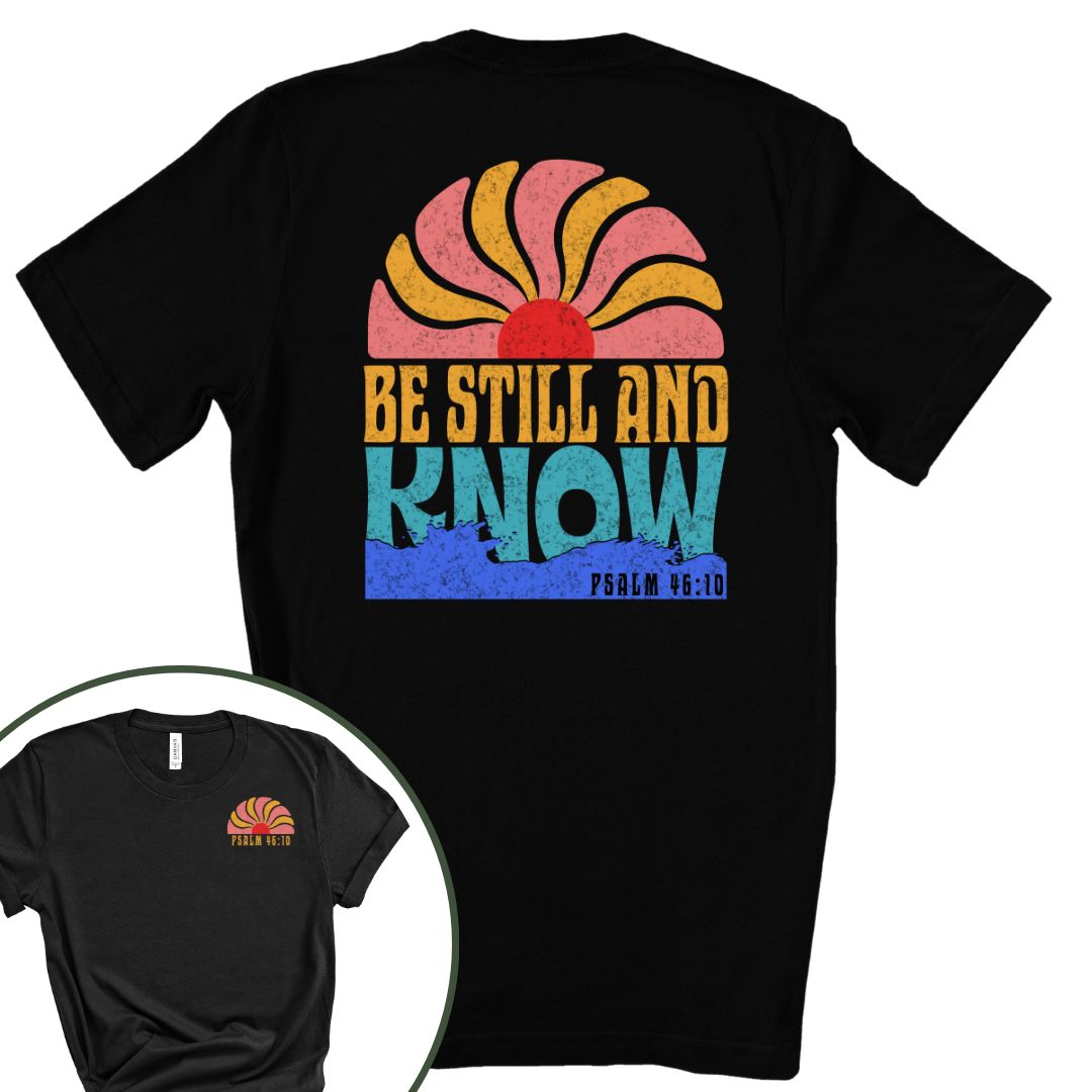 Be Still and Know Beach Tee