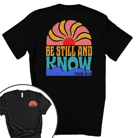 Be Still and Know Beach Tee