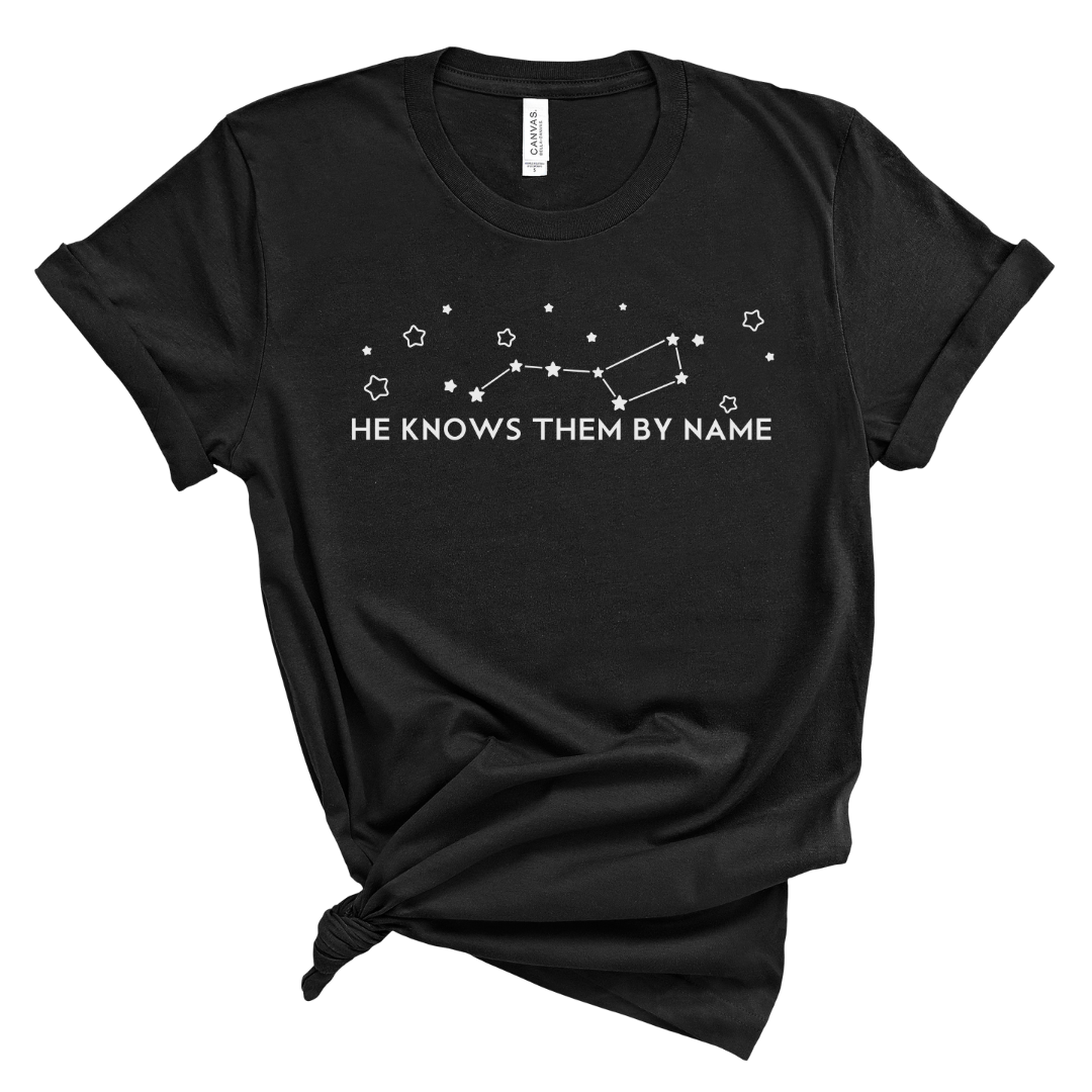 He Knows Them By Name Tee