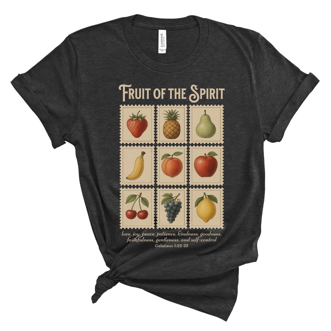 Vintage Stamps – Fruit of the Spirit Tee