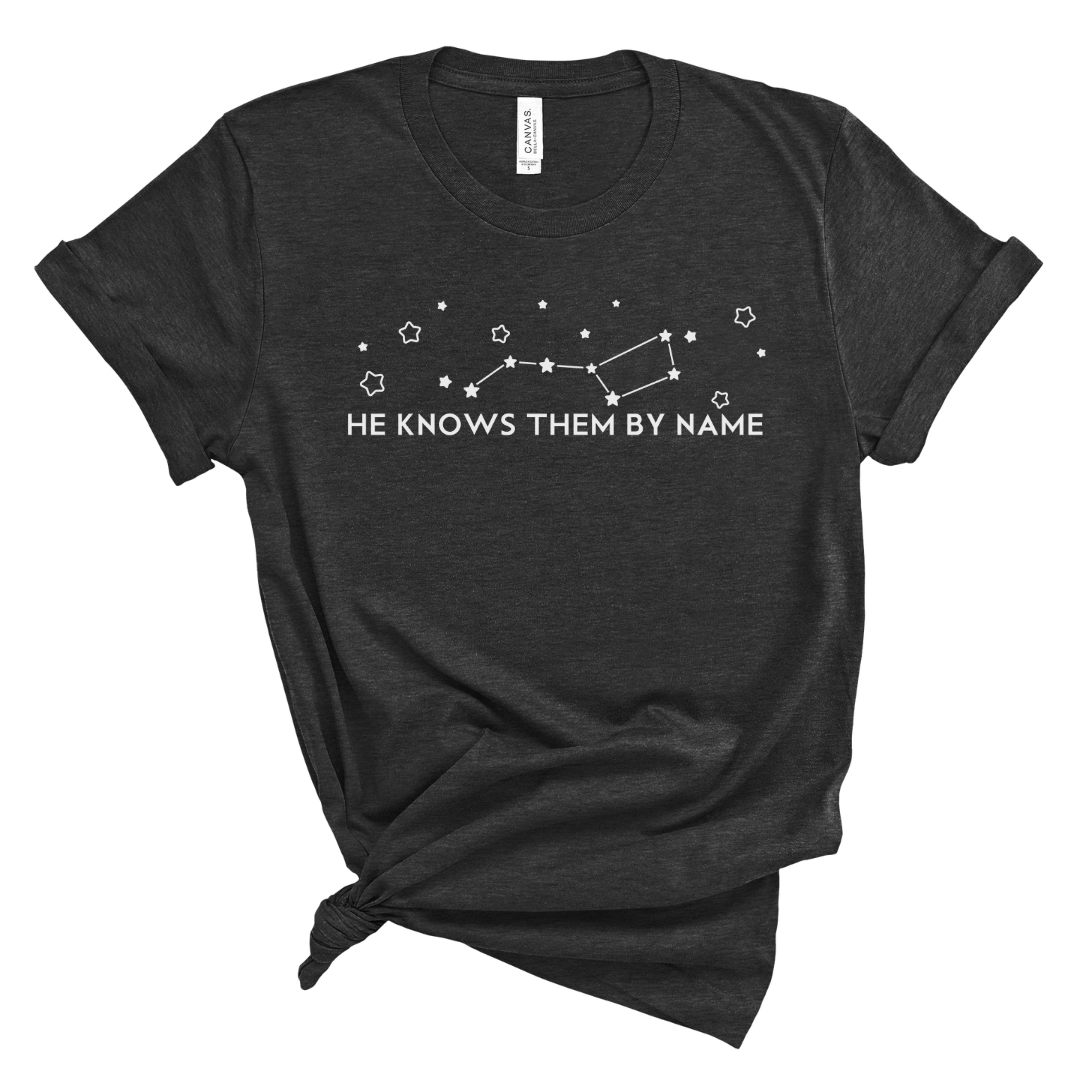 He Knows Them By Name Tee