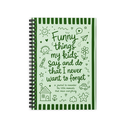 Journal for Moms - Funny things kids say and do