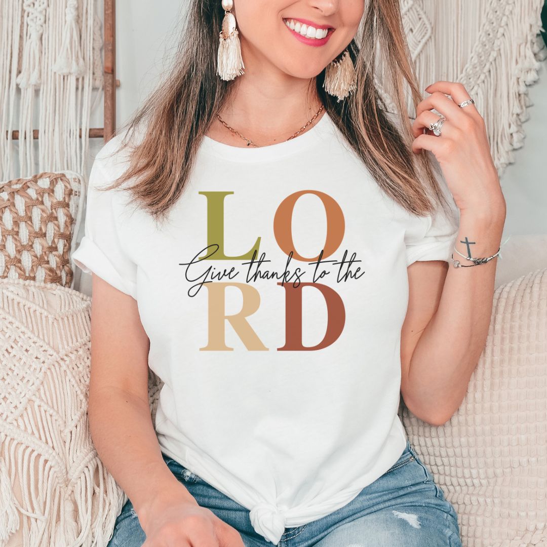 Give Thanks to the LORD Tee