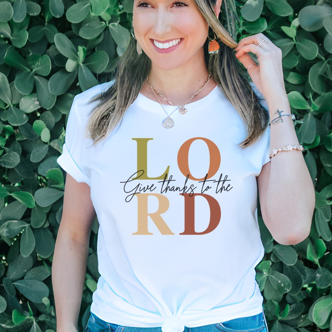Give Thanks to the LORD Tee