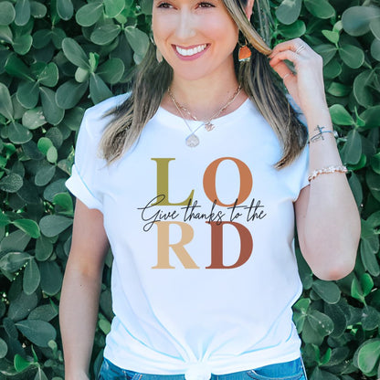 Give Thanks to the LORD Tee