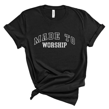 Made to Worship Varsity Tee