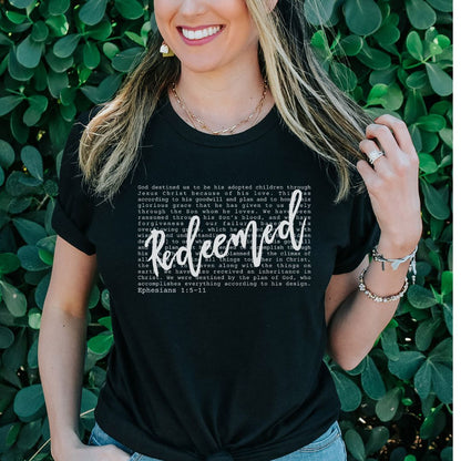 Redeemed Scripture Tee