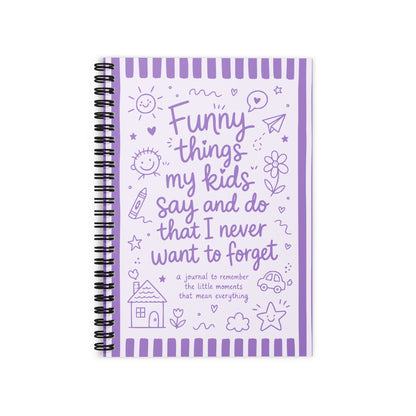 Journal for Moms - Funny things kids say and do